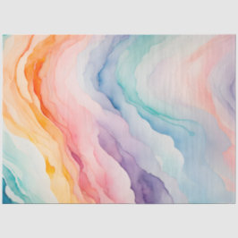 スモークカラフルアートティッシュペーパー 薄葉紙