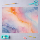 スモークカラフルアートティッシュペーパー 薄葉紙 (クラフト)