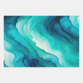 スモークカラフルアートラッピング紙シート ラッピングペーパーシート (正面2)