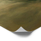 スモークカーパステル絵を描ズアート ポスター (角)