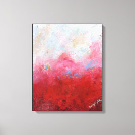 スモーククリムゾン キャンバスプリント