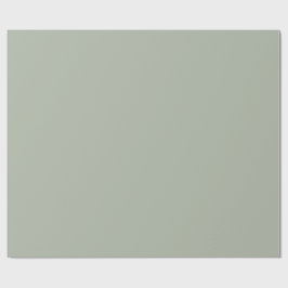 スモークグリーン ラッピングペーパー