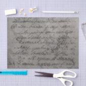 スモークグレー古代パーチメント錬金術師紙 薄葉紙 (クラフト)