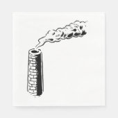 スモークスタック紙ナプキンス スタンダードランチョンナプキン (正面)