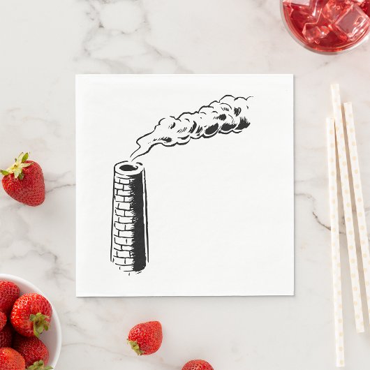 スモークスタック紙ナプキンス スタンダードランチョンナプキン