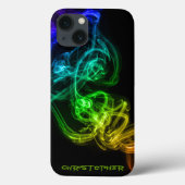 スモークスワールiPhone / iPadケース Case-Mate iPhoneケース (裏面)