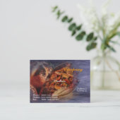 スモークソーセージの名刺 名刺 (スタンド正面)