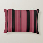 スモークトパーズとブラックストライプ アクセントクッション (裏面)