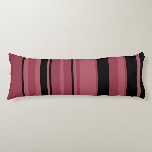 スモークトパーズとブラックストライプ ボディピロー (正面)