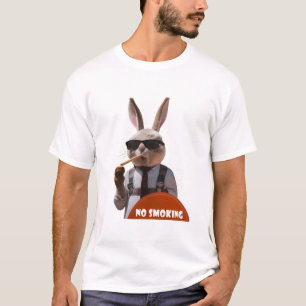スモークバニーT型 Tシャツ