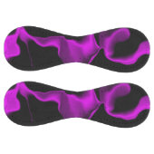 スモークパープルとブラック ソフトボール (パネル)