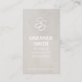 スモークフローラ名刺 名刺 (裏面)