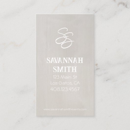 スモークフローラ名刺 名刺 (裏面)