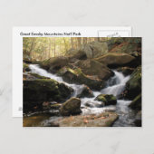 スモークマウンテンウォーターフォールII ポストカード (正面/裏面)