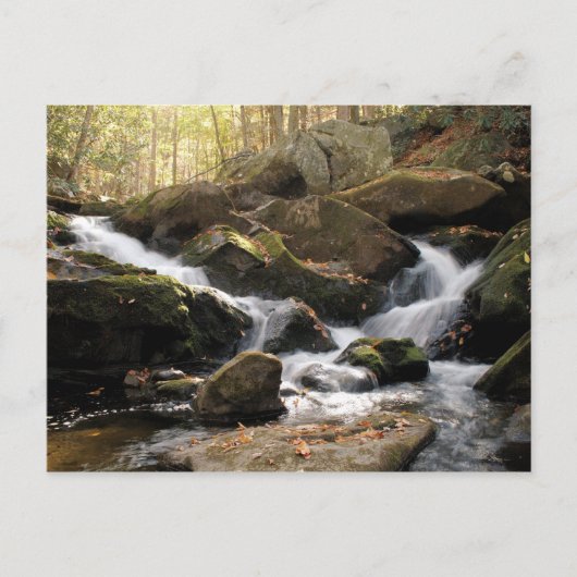 スモークマウンテンウォーターフォールII ポストカード (正面)