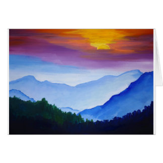 スモークマウンテンサンセット