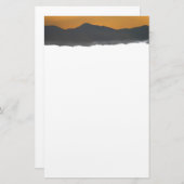 スモークマウンテンサンライズ 便箋 (正面/裏面)