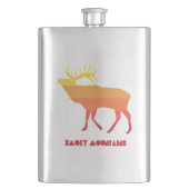 スモークマウンテンズエルク フラスク (正面)