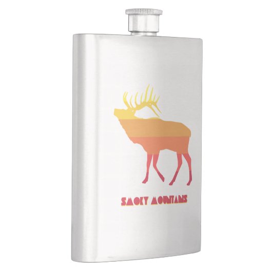 スモークマウンテンズエルク フラスク (右)