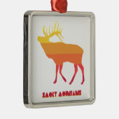 スモークマウンテンズエルク メタルオーナメント (右)