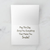 スモークマウンテンズハッピーバースデー サンキューカード (内部)