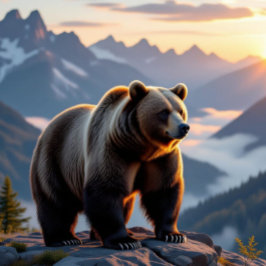 スモークマウンテンズブラックベア アクセントクッション