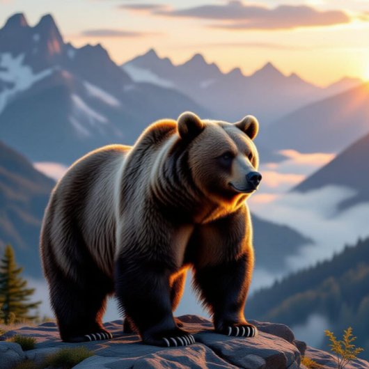 スモークマウンテンズブラックベア アクセントクッション