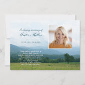 スモークマウンテンズメモリアルカード 招待状 (正面)