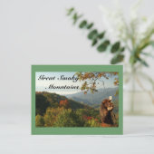 スモークマウンテンブラックベア ポストカード (スタンド正面)