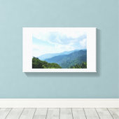 スモークマウンテン キャンバスプリント (インサイチュ (ウッドフロア))