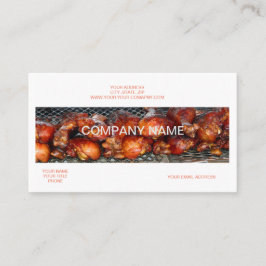 スモークミートケータリング 名刺