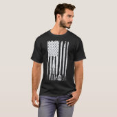 スモーク好きのための面白いBBQデザイン! Tシャツ (正面フル)
