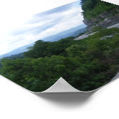 スモーク山の風光明媚な大草原 ポスター (角)