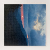 スモーク山脈の夕日 – 20x20 ジグソーパズル (横)