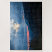 スモーク山脈の夕日 – 20x30 ジグソーパズル (縦)