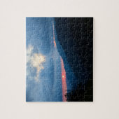 スモーク山脈の夕日 – 8x10 ジグソーパズル (縦)