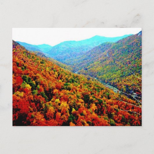 スモーク山脈を越えて ポストカード (正面)