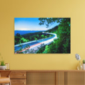 スモーク山脈 キャンバスプリント (インサイチュ (リビング))