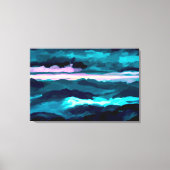 スモーク山脈 キャンバスプリント (正面)