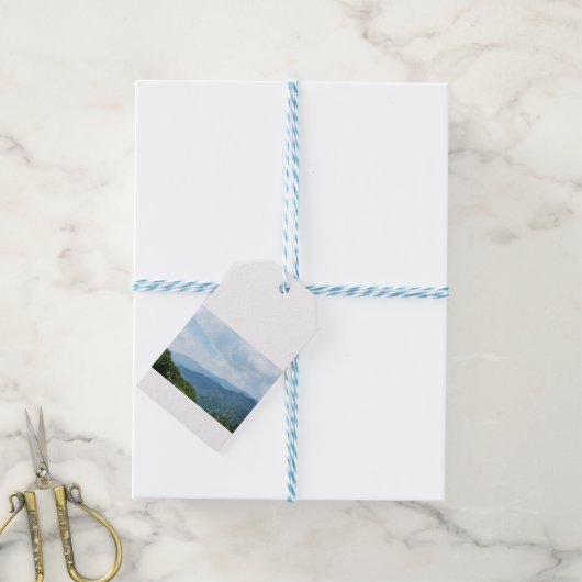 スモーク山脈 ギフトタグ (より糸付き)