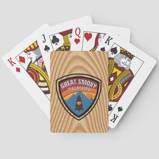 スモーク山脈 トランプ (裏面)