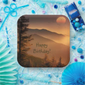 スモーク山脈 ペーパープレート (パーティー)