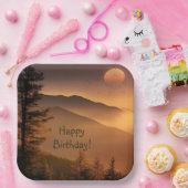 スモーク山脈 ペーパープレート (パーティー)