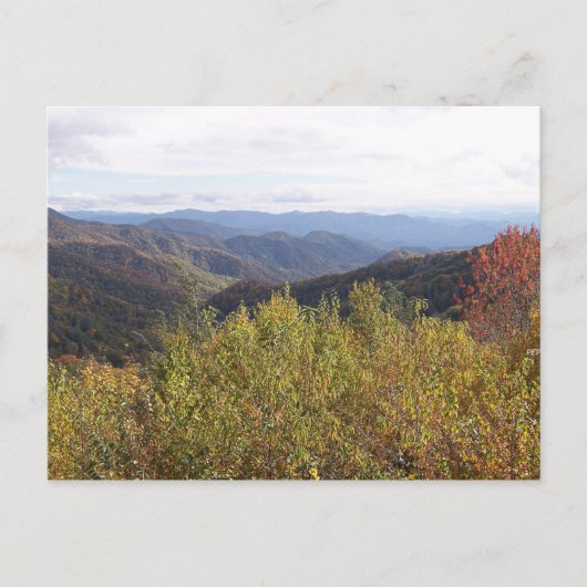 スモーク山脈 ポストカード (正面)