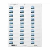 スモーク山脈 ラベル (フルシート)