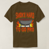 スモーク懸命Go Pro Tシャツ (デザイン正面)