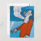 スモーク氏 ポストカード (正面/裏面)