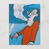 スモーク氏 ポストカード (正面)