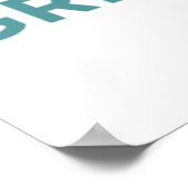 スモーク素晴らしの山々、美しい国立公園 ポスター (角)