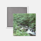 スモーク素晴らしの山のストリーム磁石 マグネット (正面/裏面)